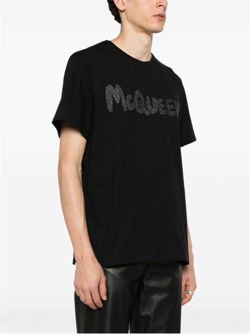 T-shirt con logo ALEXANDER MCQUEEN | 794673QTABT0570